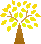 黄色い木でーす